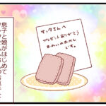 実質サンタに食べてもらった事になるのだろうか…